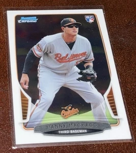 2013 Bowman Chrome Manny Machado #205 Rookie RC Baltimore Orioles - Foto 1 di 3