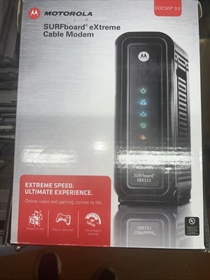 Motorola Surfboard Extreme Cable Modem DOCSIS 3.0 Fast Connection USA Seller - Image 1 of 4