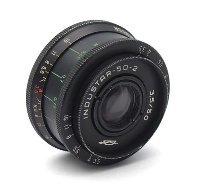 Industar-50-2 50mm F3.5 M42 Mount Lens - UK Dealer - Image 1 of 4