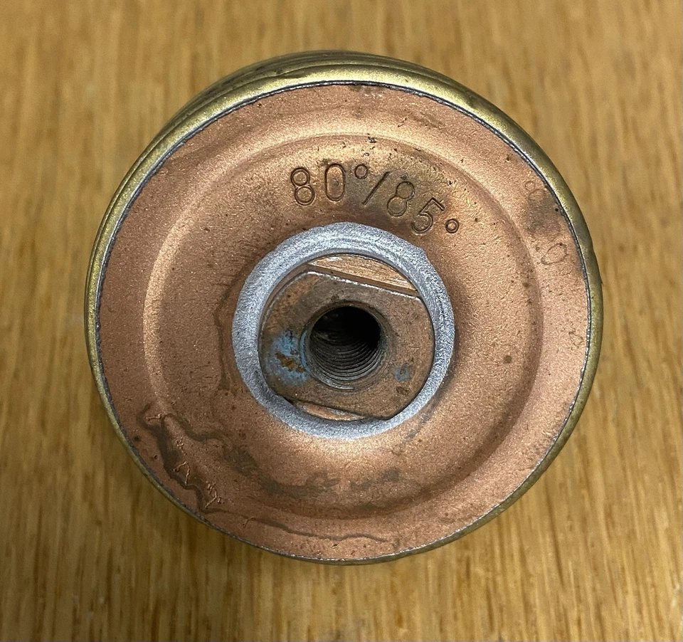 Vintage Volkswagen aircooled 80-85C Thermostat 1975-79Bug Beetle Made in Germany - Image 1 of 1