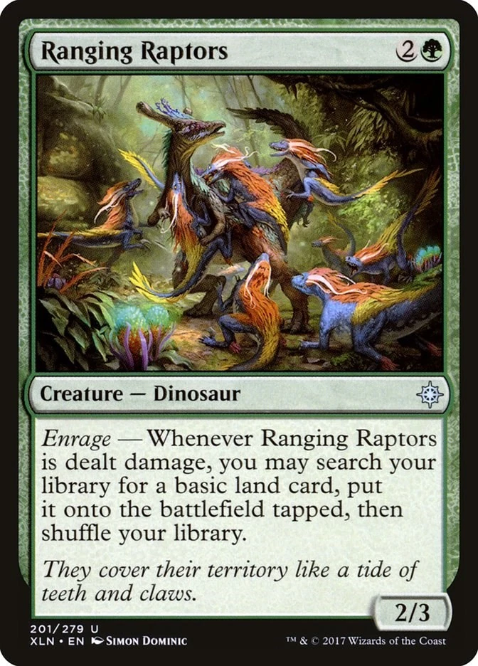 Ranging Raptors 201 LP Normal Ixalan MTG EN - Image 1 of 1