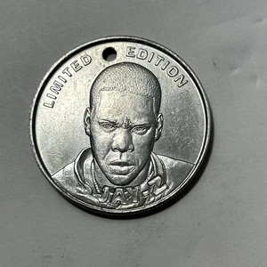 Jay-Z Roc-A-Fella Volume III Limited Edition Promo Medallion Necklace Pendant - Picture 1 of 5