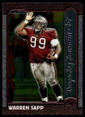 1999 Bowman Warren Sapp Buccaneers #29 *Noles2148* - Image 1 of 2