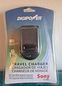 Digi Power Digital Camera Travel Charger, NIB, Sony TC-500S, N. America & Europe - Picture 1 of 6