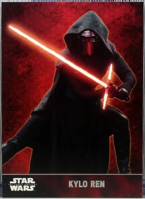 2015 Topps Star Wars The Force Awakens Kylo Ren #1 - Image 1 of 2