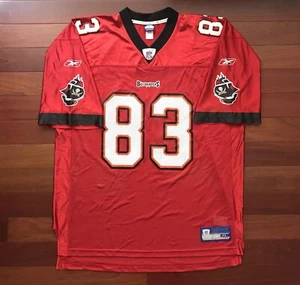 Camiseta deportiva roja de Joe Jurevicius #83 de los bucaneros de Tampa Bay de la NFL talla X grande para hombre - Imagen 1 de 10