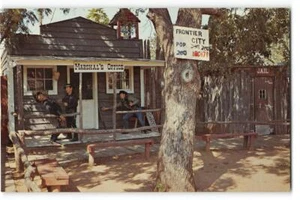 Postal vintage de los vaqueros de Oklahoma City de Frontier City de Estados Unidos Marshals Ruta 66 años 60 - Imagen 1 de 2