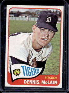 1965 Topps Dennis Denny McLain Rookie Card RC #236 Tigers