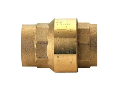 RB VITON 100003 1/2" INCH BRASS CHECK VALVE 400WOG | NEW - Image 1 of 4