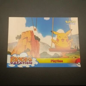 PLAYTIME #57 - PIKACHUS HOLIDAY - Topps BLACK LOGO - POKEMON KARTE - NM - Bild 1 von 2