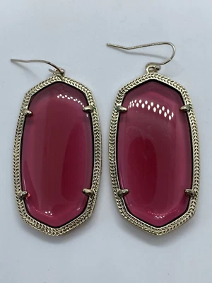 Pendientes Kendra Scott Danielle Cristal Baya Tono Dorado Cuelgan Foto 1 de 4