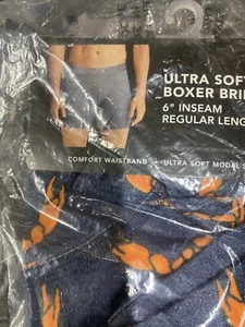 New NWT American Eagle AEO SCORPION ULTRA SOFT BOXER BRIEF L  6” Mens - Picture 1 of 6