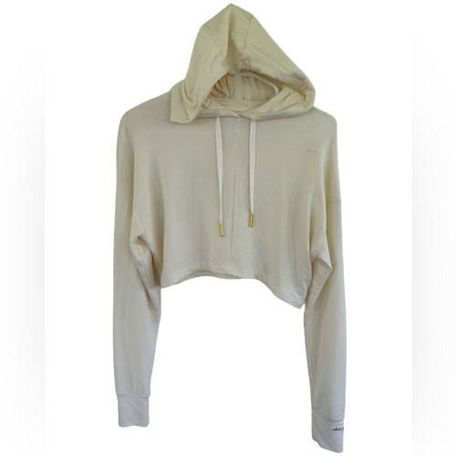 OFF WHITE Felpa con cappuccio Gymshark Whitney Simmons Off White avorio recupero taglia small