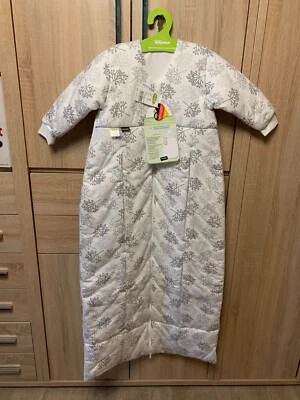 Winter Schlafsack 110-130 cm NEU Odenwälder Prima Klima Thinsulate mit Arm grau - Bild 1 von 2