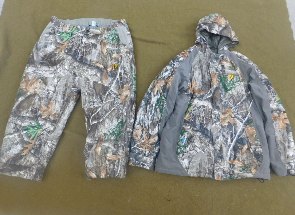 CHAQUETA DE CAZA SCENT BLOCKER & SHIELD SERIES REALTREE CAMUFLAJE TALLA XL Y PANTALONES 2XL Foto 1 de 4