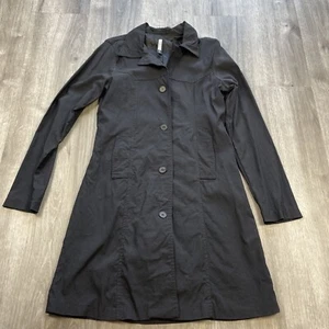 Chaqueta negra extra pequeña para mujer Forever 21 clásico pecho individual - Imagen 1 de 12