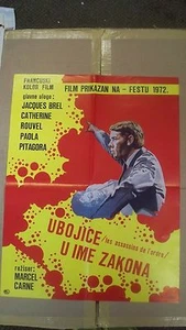 The Killers Order In The Name Of The Law Original 1946 Yugoslavian Movie Poster - Picture 1 of 1