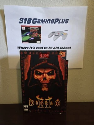 Diablo II 2 (PC, 2000) CIB BRAND NEW FACTORY SEALED RARE SMALL BOX FAST SHIPPING - Image 1 of 4