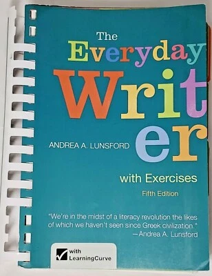 The Everyday Writer with Exercises Fifth Edition by Andrea A. Lunsford - Image 1 of 4