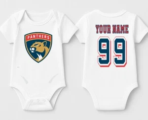 Body Jersey Hockey Personalizado Florida Panthers - Nombre y Número Personalizados - Imagen 1 de 7