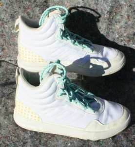 Adidas White Mid Cut Stellasport Womens Irana Fitness Trainer (AQ2654) Sz 8 - Picture 1 of 8