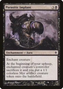 4x Parasitic Implant - NM/LP - Scars of Mirrodin Block SPARROW MAGIC - Picture 1 of 1