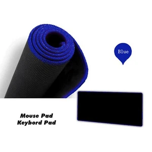 Alfombrilla de ratón de goma para juegos para computadora portátil azul para PC de 28,6*11,8" alfombrilla de teclado - Imagen 1 de 8