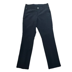 Kuhl Pants Womens 12 Regular Black Chino Frost Softshell Fleece Lined Snow Pants - Picture 1 of 8