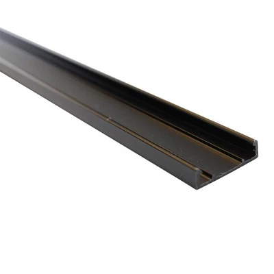 PHILIPS COLOR KINETICS 523-000006-01 EW COVE PC MOUNTING TRACK, BLK, 48" SECTION - Image 1 of 3