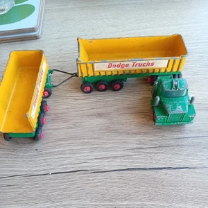 Matchbox King Size K-16 Dodge  Tractor & Trailer M/IEngland By Lesney vv1096 - Picture 1 of 6