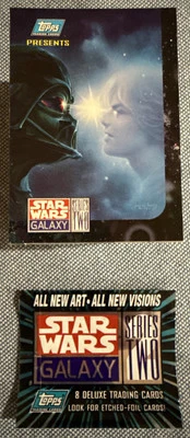 1994 Topps STAR WARS Galaxy Series 2 Complete Base Card Set (135) VADER YODA - Image 1 of 4