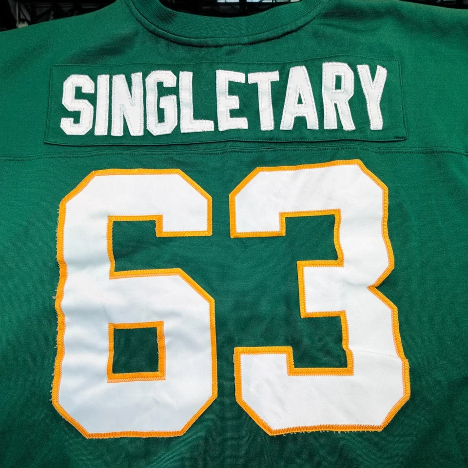 Camiseta Adidas True School Mike Singletary Baylor Verde Talla Para Hombre 2XL De Colección Años 2000 Foto 1 de 4