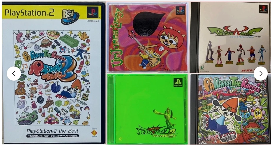 Bust a Move PARAPPA THE RAPPER Um Jammer Lammy set of 5games PS1 PlayStation1 2 - Image 1 of 4