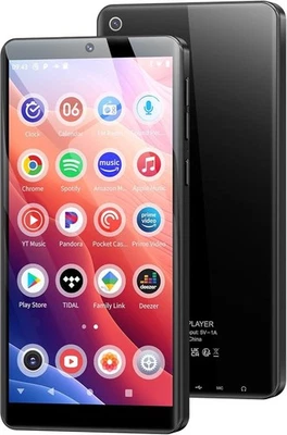 128GB MP3 Player mit Bluetooth WiFi und Kamera Android 13.0 Spotify MP3 Musik - Bild 1 von 4