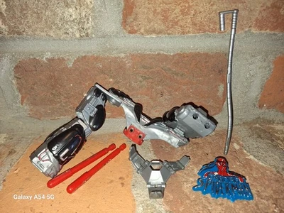 Boneco ToyBiz 1996 ARMAS Spider-Man Animated Spider Wars Cyborg Spider-Man 5"  - Imagem 1 de 4