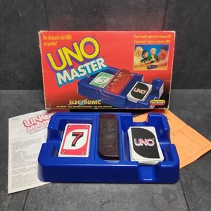 UNO Master Electronic Spear Juegos 52452 Mattel 1997 Cartas Completamente Vintage  - Imagen 1 de 7