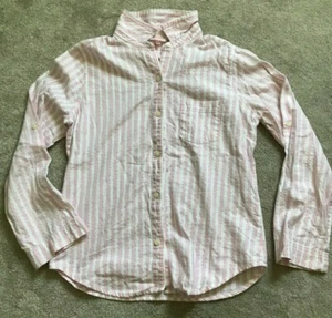 Victoria's Secret Pyjama-Set Größe S/P rosa gestreift Baumwollmischung - Bild 1 von 3