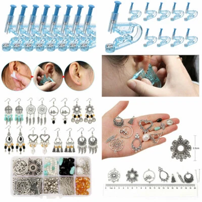 Professional Ear Disposable Stud Piercing Gun / Jewelry Making DIY Earring #LI - Image 1 of 2