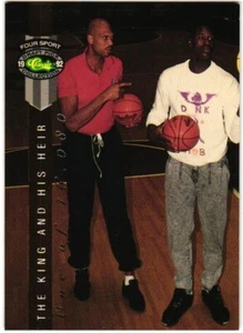 Selecciones clásicas del draft 1992-93 El rey y su heredero Kareem/Shaquille Oneal #LP14  - Imagen 1 de 2