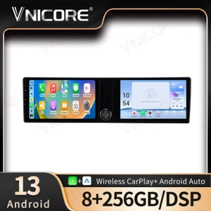 10.1 Dual Screen Android Car Radio Stereo For BMW 5 Series 2010-2017 Multimedia - Bild 1 von 22