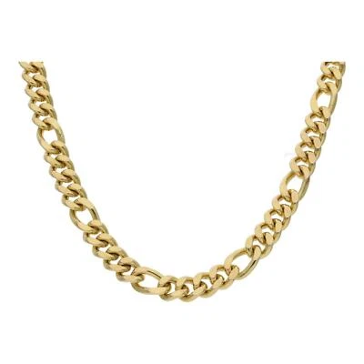 Halskette Figaro 333/000 (8 Karat) Gold, getragen 25323141 - Bild 1 von 3