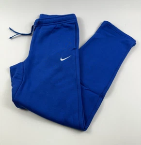 Nike Men Drawstring Training Sweatpants w/Pocket & Logo Blue Size S NWT - Picture 1 of 12