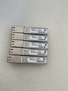 Lot of 5 Finisar IBM 78P1518 FCLF8522P2BTL-IB 1000BASE-T SFP RJ-45 modules - Picture 1 of 2