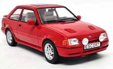 MCG 1/18 - Ford Escort RS Turbo MK4 S2 Red 1990 Diecast Scale Model Car