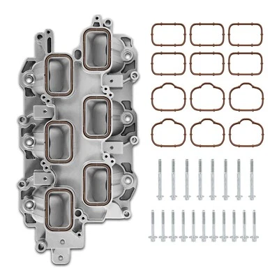 Colector de admisión inferior de aluminio Sejaede para 11-20 Chrysler Dodge RAM Jeep V6 3.6 Foto 1 de 4