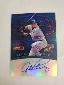 Alex "A-Rod" Rodriguez  2001 TOPPS Fusion On Card Autograph: Seattle Mariners - Picture 1 of 15