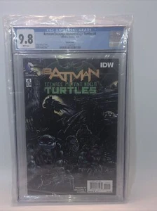 BATMAN/TEENAGE MUTANT NINJA TURTLES #4: KEVIN EASTMAN VARIANT COVER CGC 9.8 - Picture 1 of 2