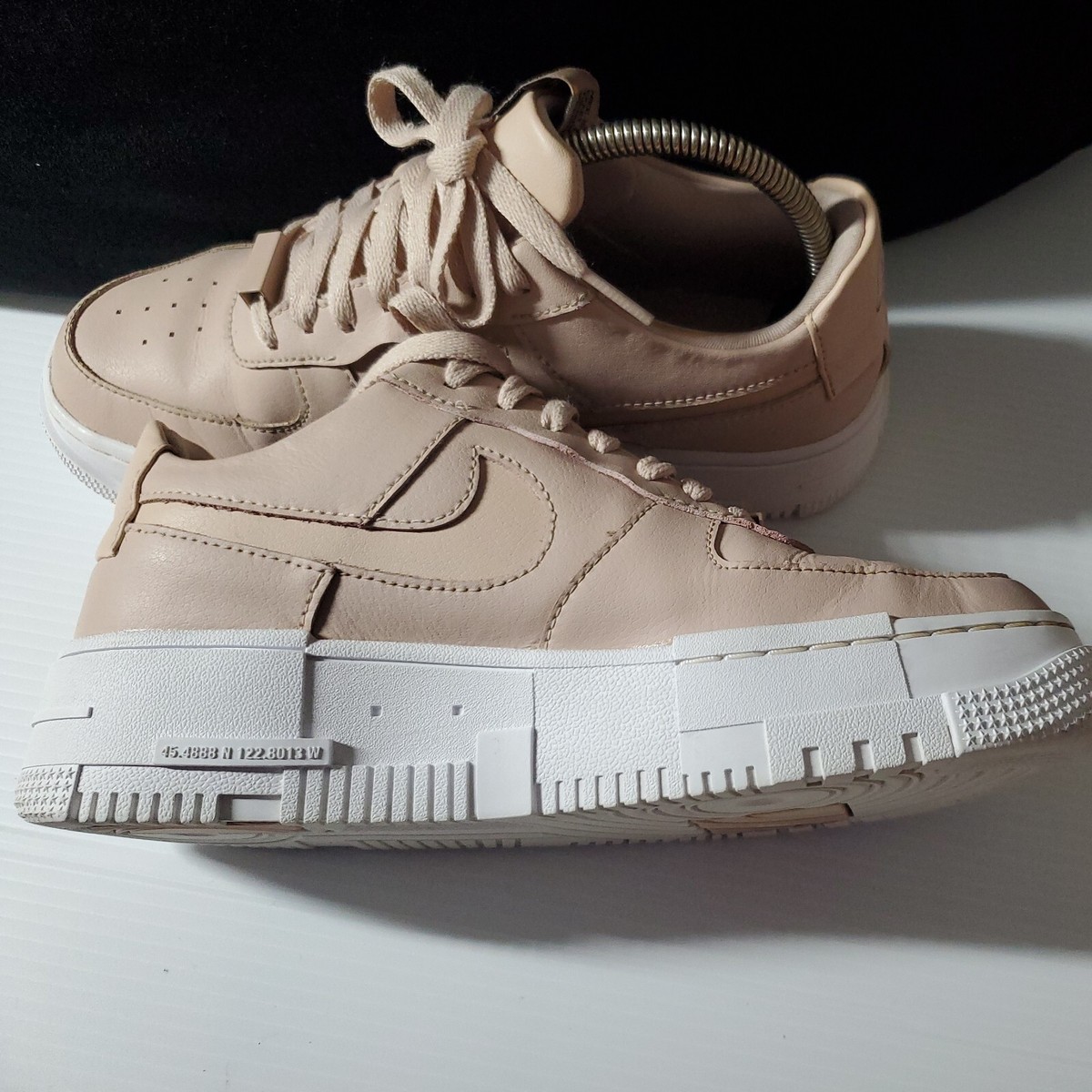 NIKE エアフォース1 PIXEL ピンクオックスフォード スニーカー ナイキ NIKE ウィメンズAF1PIXEL ピンク