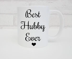 Mejor taza de esposo para boda regalo de San Valentín para esposo taza de café cumpleaños - Imagen 1 de 1