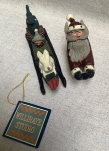 Williraye Studio ¡Papá Noel más rápido! #WW2413 Navidad Santa Trineo Niño 2 Piezas en Caja - Imagen 1 de 12
